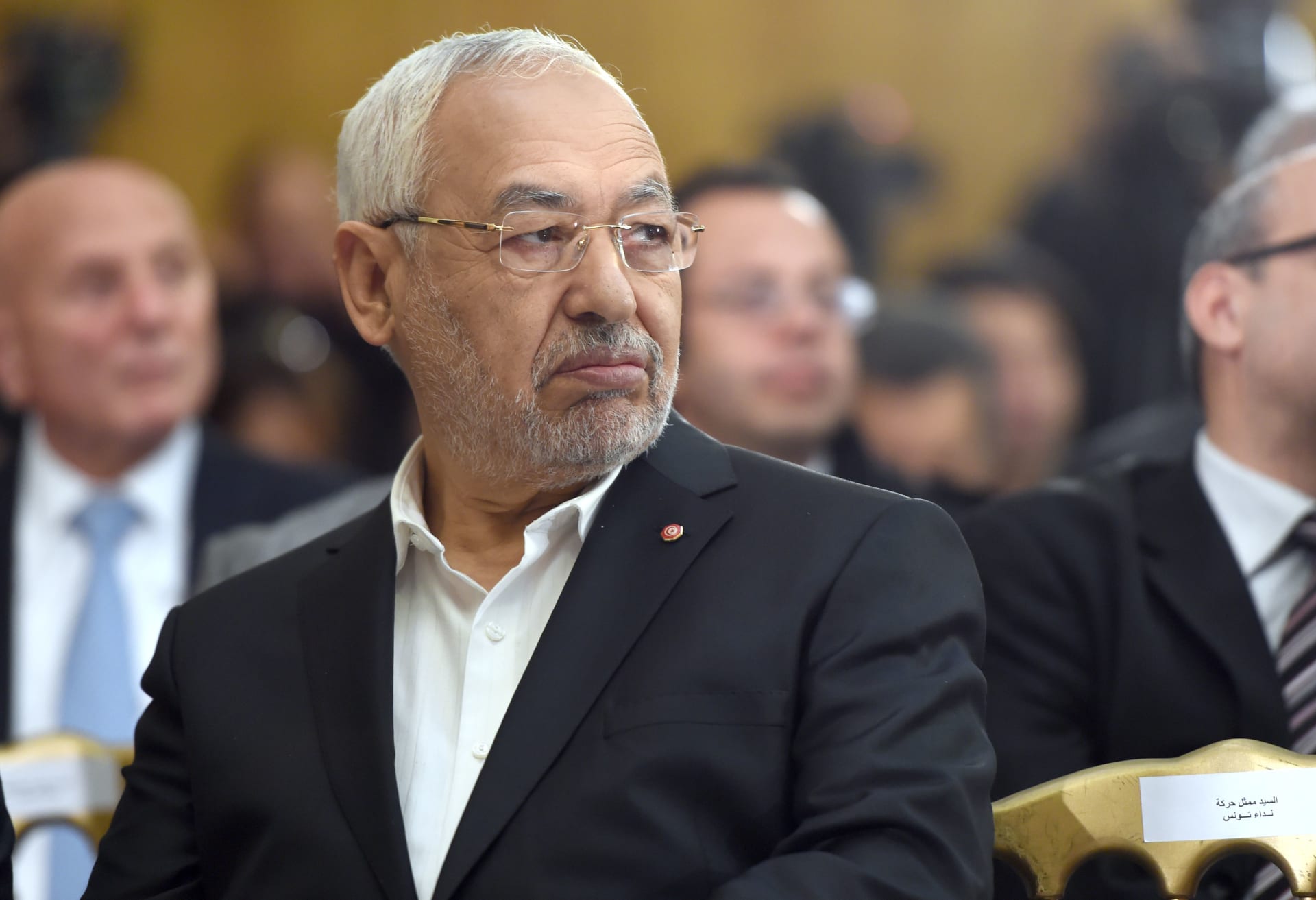 راشد الغنوشي زعيم حزب النهضة التونسي