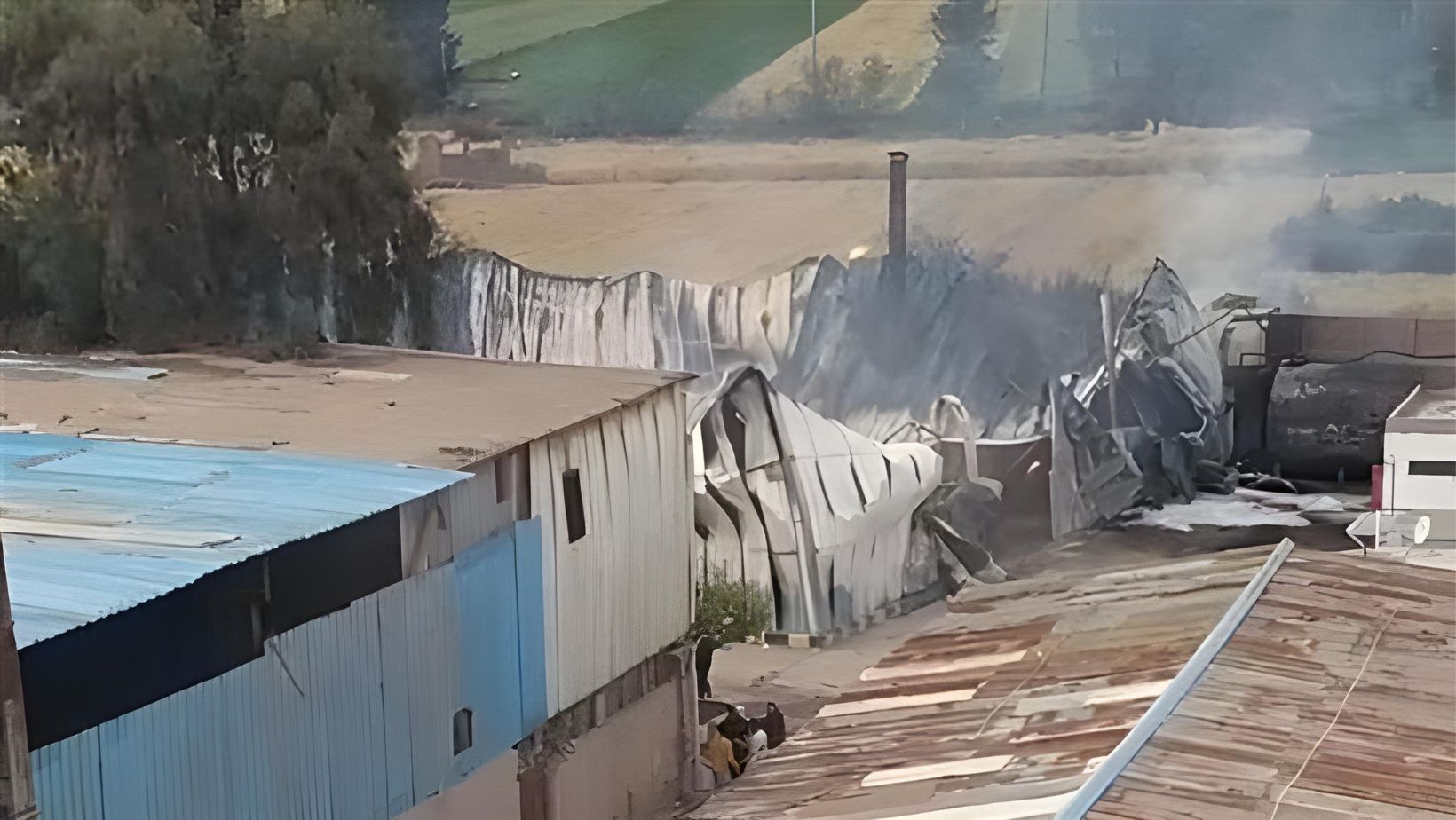 السيطرة على حريق مصنع زيوت في قويسنا من قبل الحماية المدنية بالمنوفية