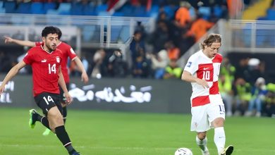 كرواتيا تفوز على مصر في نهائي كأس العاصمة الإدارية في مصر