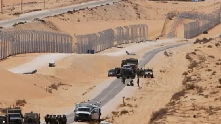 الجيش الإسرائيلي يعلن إطلاق النار على الحدود مع مصر