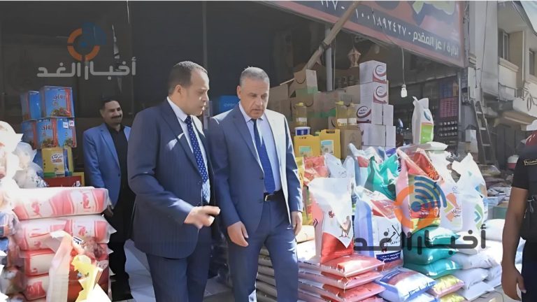 حملات ضبط الأسعار في الأسواق تؤدي إلى ضبط 59 طنًا من الدقيق في قبضة الداخلية