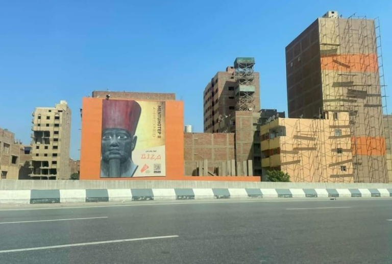 سرقة شعار إيطالي في مشروع تجميل القاهرة قبل افتتاح المتحف المصري الكبير