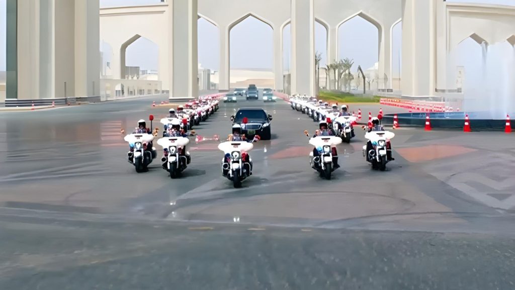 من مراسم تنصيب السيسي اليوم في العاصمة الإدارية الجديدة