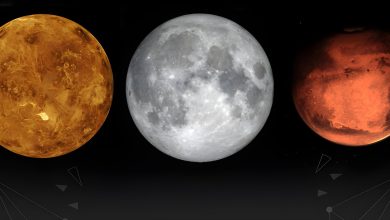 الوطن العربي في انتظار اقتران ثلاثي بين القمر وكوكبي المريخ وزحل