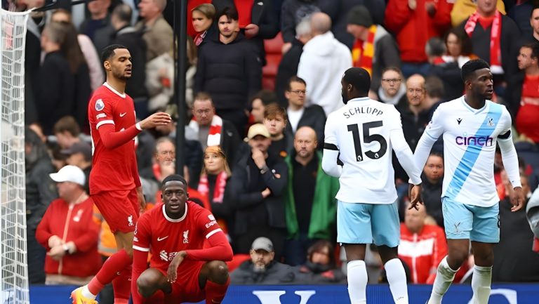 “في صراع لقب الدوري” ليفربول يتعثر أمام كريستال بالاس