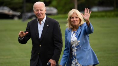 الرئيس الأمريكي جو بايدن وزوجته جيل بايدن