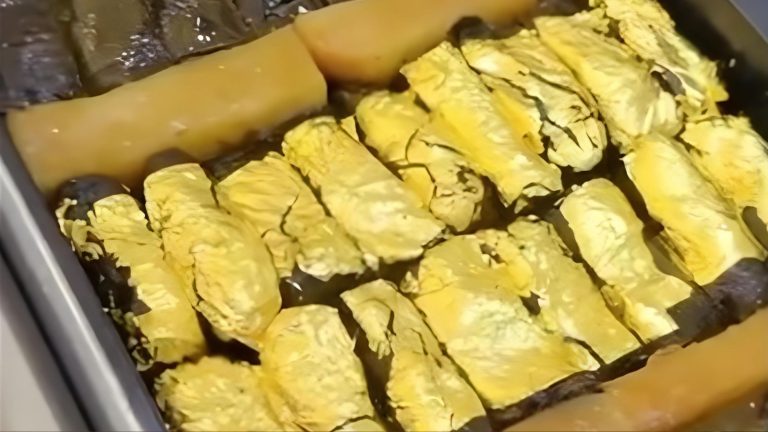 فى الكويت ورق العنب المطلي بالذهب يثير الغضب، والنشطاء: سعرة يصل 325 ألف جنيه والجمهورميرضيش ربنا