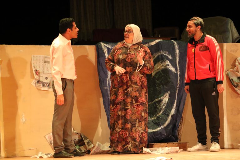 “بيت الحاجة”.. عرض لفرقة مصطفى كامل بمهرجان نوادي المسرح