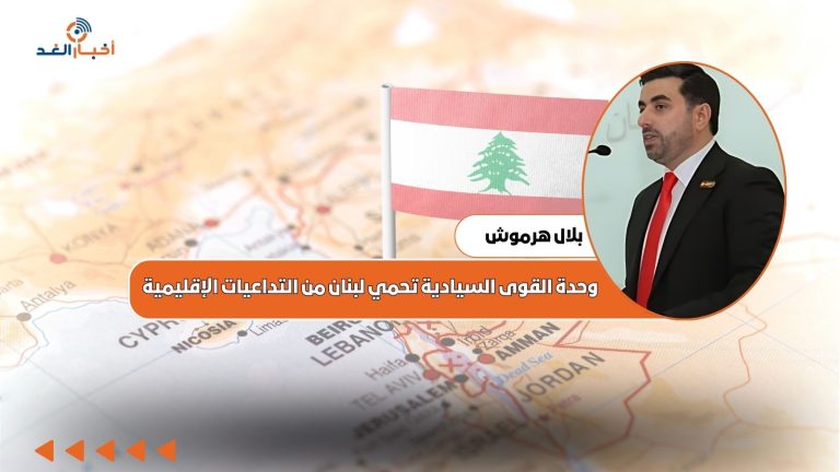 هرموش: وحدة القوى السيادية تحمي لبنان من التداعيات الإقليمية