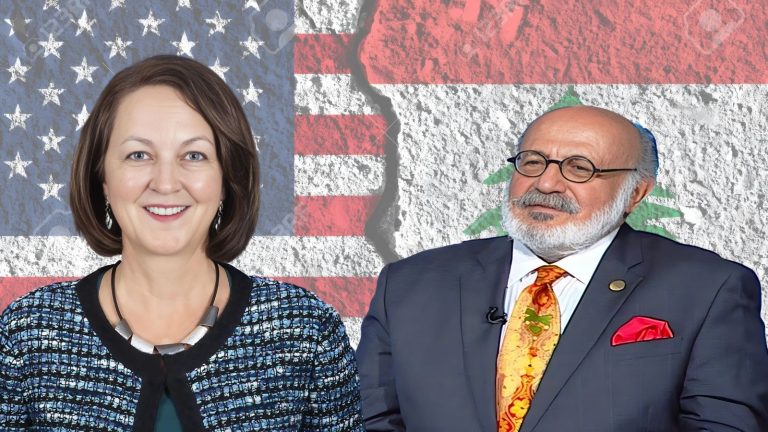 اجتماع المحامي روجيه إدّه مع السفيرة الأمريكية ليزا جونسون لتبادل الأفكار ووجهات النظر