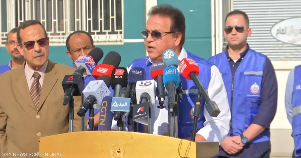 وزير الصحة المصري يؤكد الدور الريادي لمصر في دعم الفلسطينيين وسط الصراع في غزة