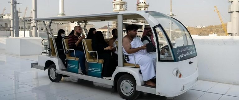 توفير 251 عربة كهربائية كبيرة لخدمة حجاج بيت الله الحرام في موسم الحج