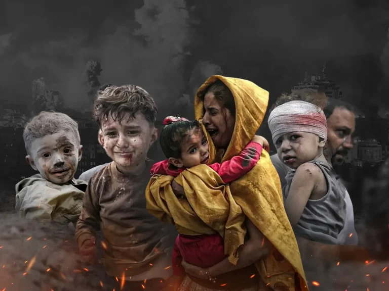 الاحتلال يحرق أطفالا بقصف على مدرسة تحوي نازحين في غزة