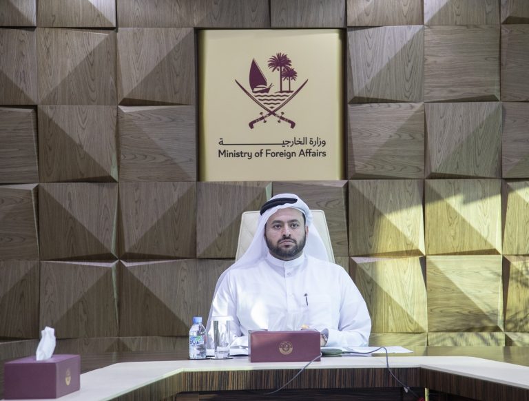  وزير الدولة بالخارجية القطرية “محمد الخليفي” يشدد على أهمية الوساطة في فض النزاعات الدولية