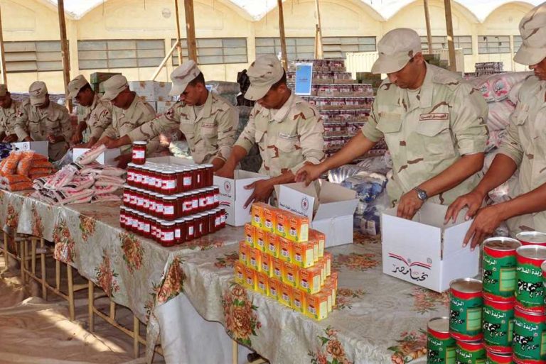مصر..الجيش يوفّر حصصا غذائية للمواطنين بنصف التكلفة!