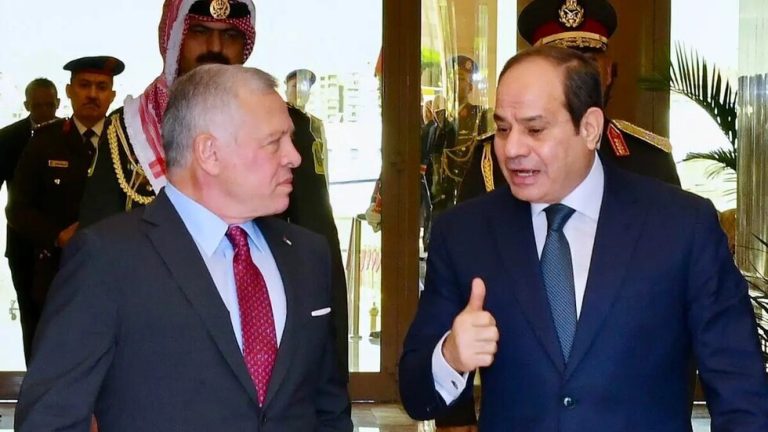 بيان مصري أردني على هامش المؤتمر الدولي الطارئ لإغاثة غزة