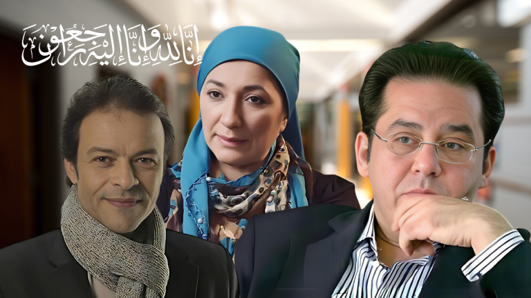 الدكتور أيمن نور بقديم خالص العزاء والمواساة للفنان هشام عبد الله في وفاة والدة حرمه
