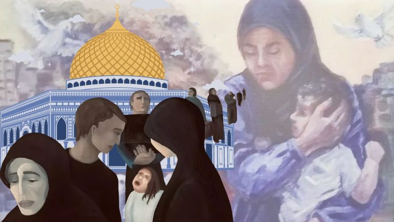 ميدل إيست آي: فنانة فلسطينية وفن التحدي: قصة فنانة وطفلة تقاوم الاحتلال من خلال الفن