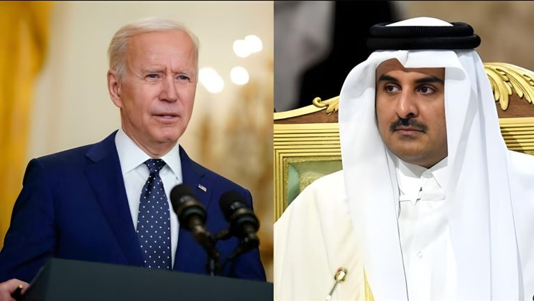 بايدن يدعو أمير قطر للتأثير على حماس لقبول “الهدنة”