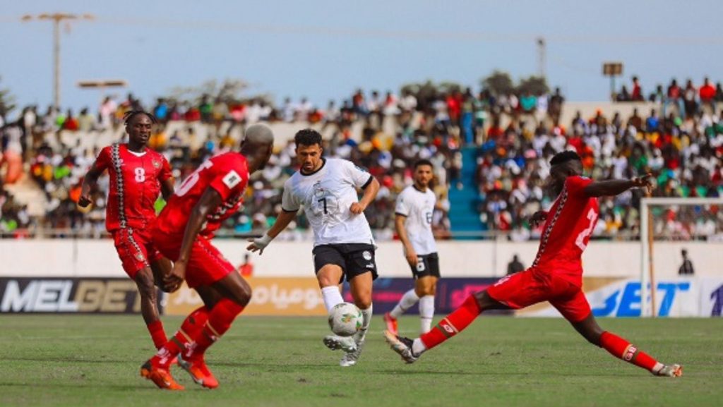 بهدف صلاح..منتخب مصر يخطف نقطة ثمينة أمام غينيا بيساو