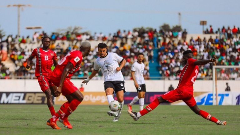 بهدف صلاح..منتخب مصر يخطف نقطة ثمينة أمام غينيا بيساو