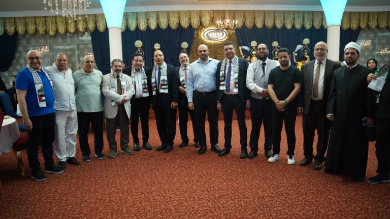 احتفالية الجالية المصرية بيوم عرفة وعيد الأضحى تجمع رموز مصرية وعربية وتركية