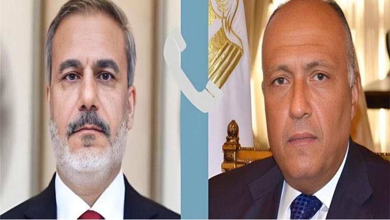 وزير الخارجية المصري يناقش مع نظيره التركي الأزمة في غزة والتوترات الإقليمية