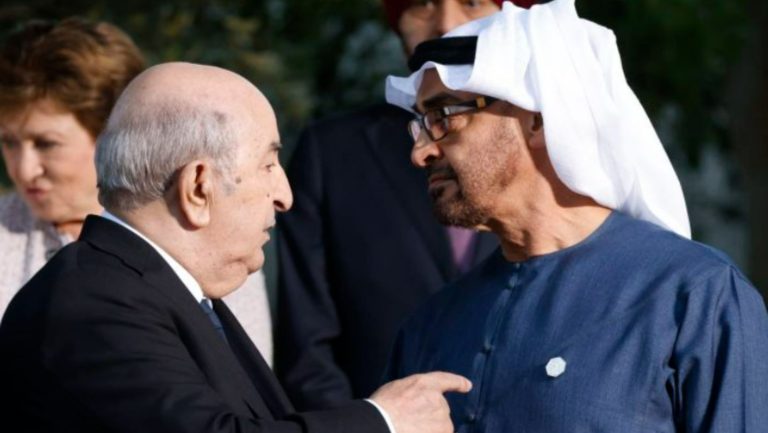 بن زايد والرئيس الجزائري يجذبان الأنظار في قمة السبع بإيطاليا بمحادثة ودية