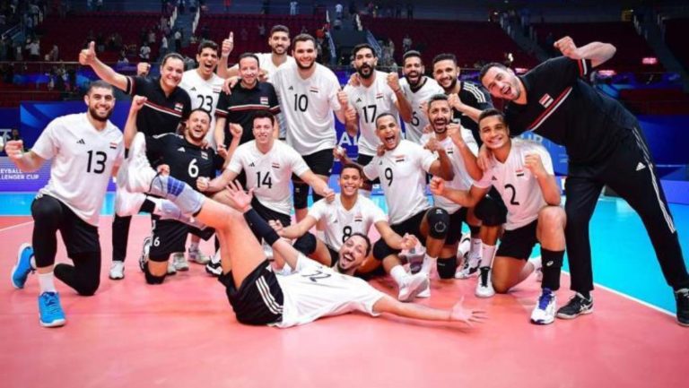 المنتخب المصري لكرة الطائرة يتأهل إلى نصف نهائي كأس التحدي العالمي