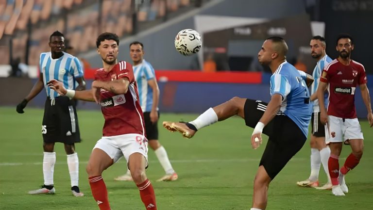 الأهلي يهزم الداخلية برباعية ويواصل مطاردة بيراميدز في دوري Nile