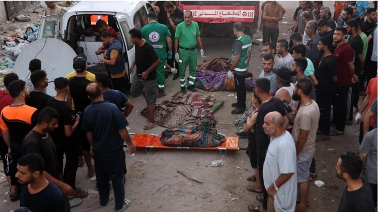 مجزرة حي الدرج في غزة.. “جميع الضحايا من المدنيين وغالبيتهم من النساء والأطفال”
