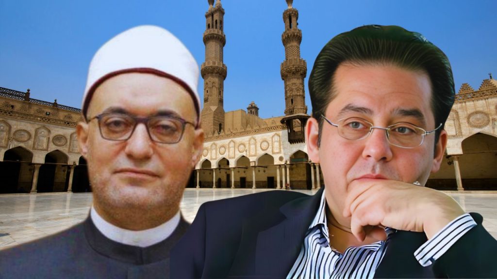 الدكتور أيمن نور يهنئ الدكتور نظير عياد بمناسبة توليه منصب مفتي الديار المصرية