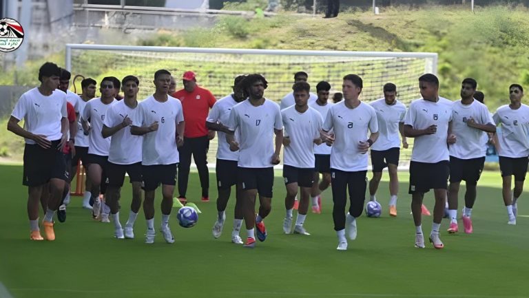 المنتخب الأولمبي المصري يستعد لمواجهة المغرب في مباراة تحديد المركز الثالث بأولمبياد باريس