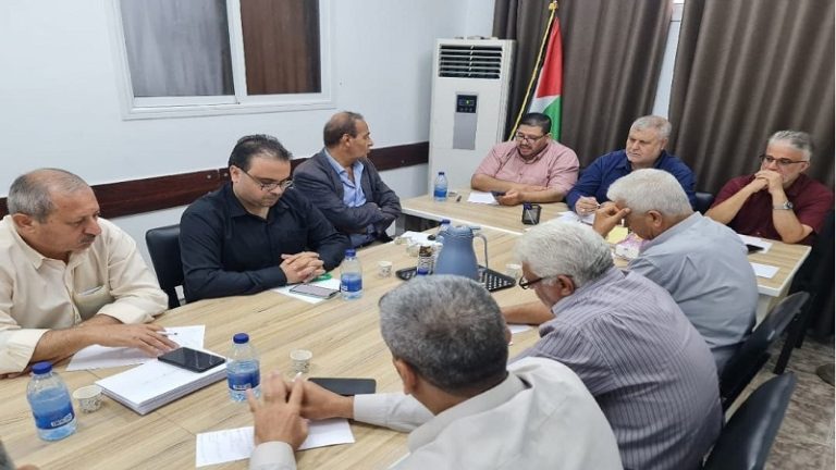 القوى الوطنية والإسلامية : خيام نازحي غزة أصبحت أفرانا للمحرقة الصيونازية الجديدة