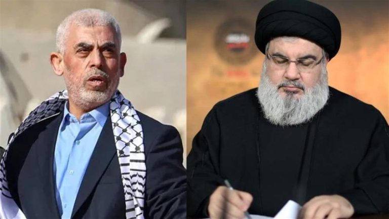رسائل تضامن ومحبة: يحيى السنوار يرد على حسن نصر الله بتعزية مؤثرة