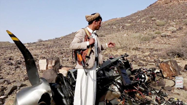 الحوثيون يسقطون طائرة أمريكية من نوع MQ-9 في ذمار اليمنية