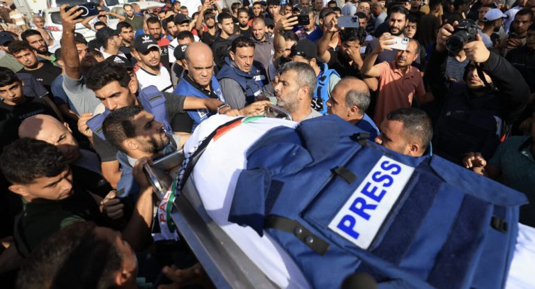 ارتفاع عدد الصحفيين الشهداء في قطاع غزة لـ173