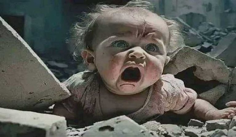 غزة تحت النيران: صرخات إنقاذ من عناية الموت للأطفال