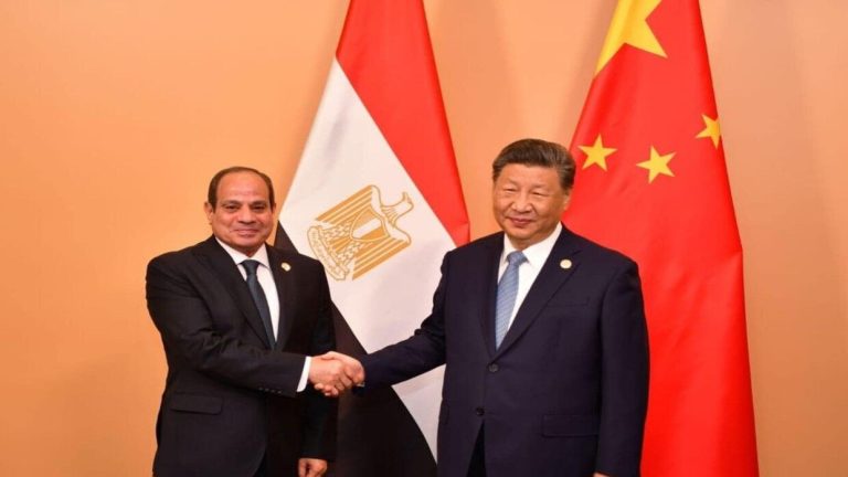 مصر والصين تتفقان على ضرورة التوصل لحل شامل للقضية الفلسطينية