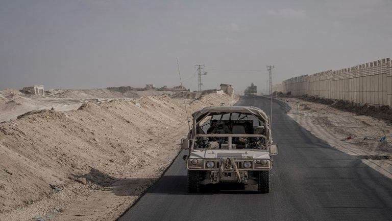 إنشاءات إسرائيلية جديدة على محور فيلادلفيا الحدودي مع مصر