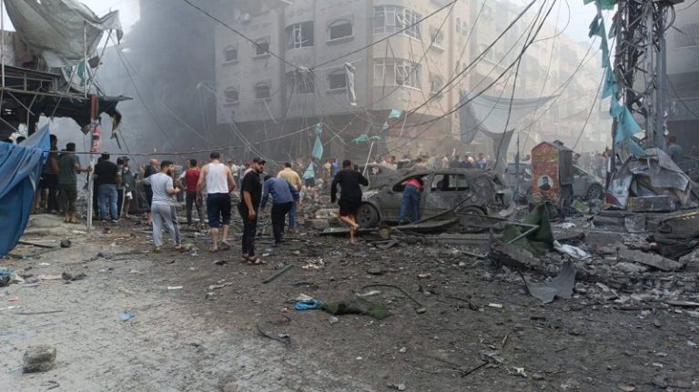 استشهاد 111 فلسطينيا في غارات إسرائيلية على قطاع غزة