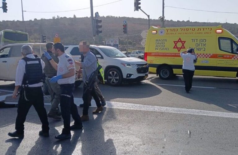 إصابة إسرائيليين جراء حادث دهس في رام الله