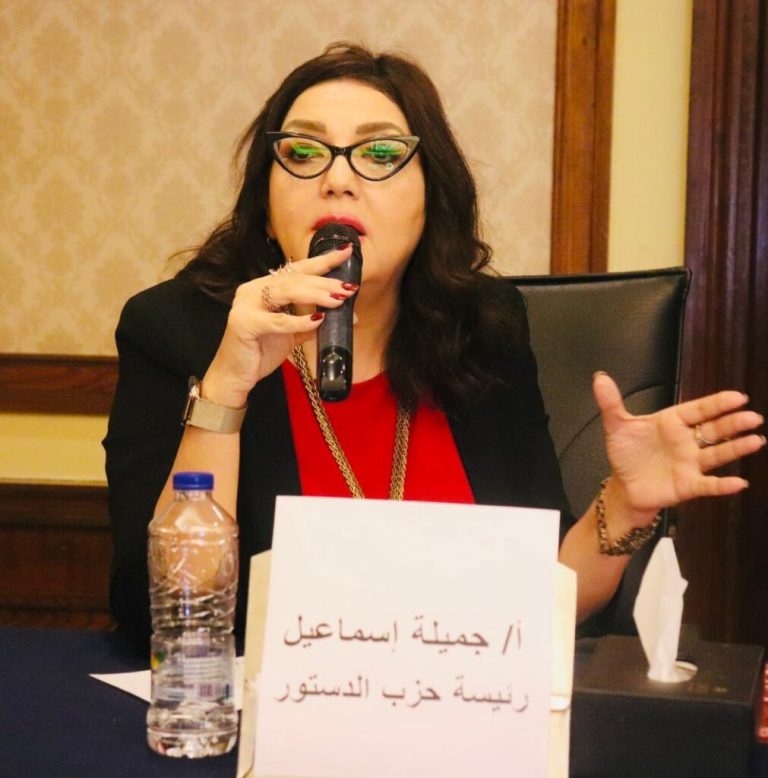 جميلة إسماعيل تطالب بعلانية مناقشة قانون الأحوال الشخصية للأقباط وتدعو لتحقيق العدالة الاجتماعية