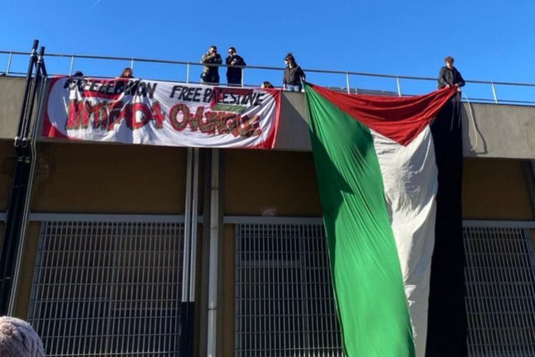 طلاب إيطاليون يقتحمون مقر شركة “ليوناردو” تنديدًا بالدعم العسكري للاحتلال الإسرائيلي
