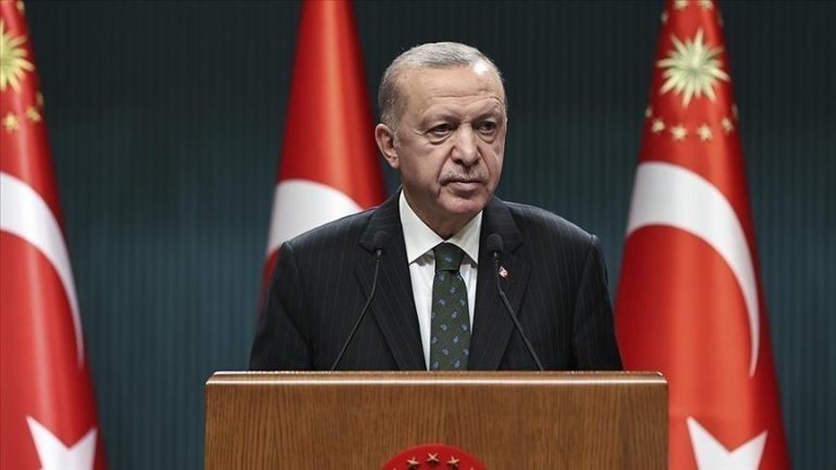 أردوغان: نقف بثبات إلى جانب فلسطين ولا نخضع لضغوط اللوبيات الصهيونية