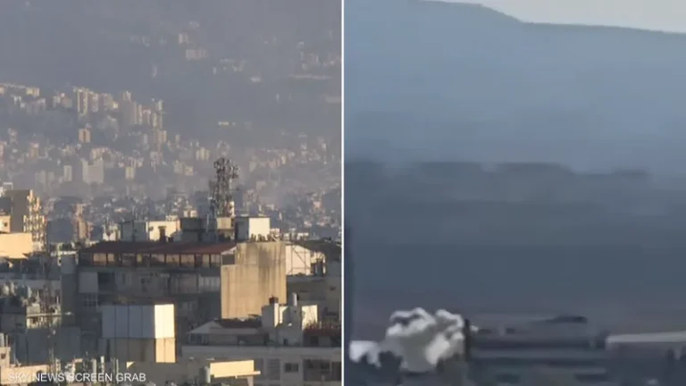 الاحتلال يشن غارات جوية في حي المزة بدمشق