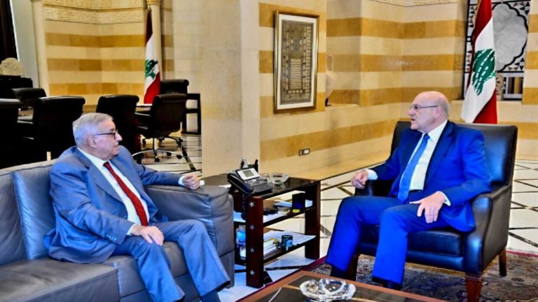 ميقاتي يوجه بإعادة فتح السفارة اللبنانية في دمشق