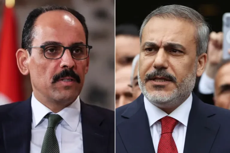 فيدان وكالن في دمشق للقاء المعارضة السورية