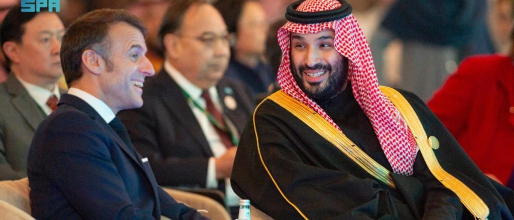 ماكرون يعلن عقد مؤتمرا مع الرياض لإنشاء دولة فلسطين