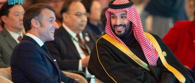 ماكرون يعلن عقد مؤتمرا مع الرياض لإنشاء دولة فلسطين